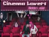Play Cinema lovers hidden kiss