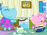 Play Hippo cooking school
