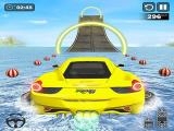 Play Water surfing car stunt games car driving games