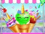 Play Unicorn ice cream cone maker