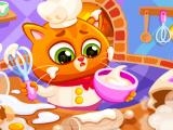 Play Lovely virtual cat at restaurant now