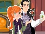 Play Dracula on milk red cake