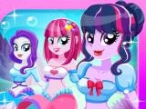Play My little pony equestria girls dress up now