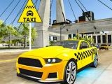 Play Taxi driving city simulator 3d now