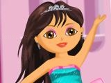Play Dora ballerina dressup
