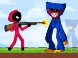 Play Stickman vs poppy army
