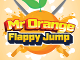Play Mr. orange flappy jump now