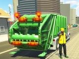 Play American trash truck simulator game 2022