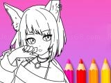 Play Anime manga coloring book now