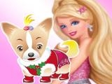 Play Barbie s dog dressup now