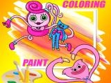 Play Huggy wuggy coloring now