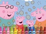 Play Peppa pig coloring now