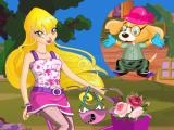 Play Winx stella and puppy