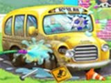Play Sweet baby girl messy school cleaning