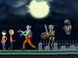 Play Creepy clowns in the graveyard