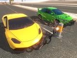 Play Chain cars impossible stunts