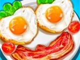 Play Delicious breakfast cooking game