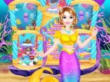 Play Mermaid house cleaning and decorating