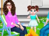 Play Baby taylor family camping - happy together