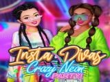 Play Insta divas crazy neon party