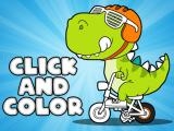 Play Click and color dinosaurs