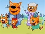Play Cat family educational games - game for kids