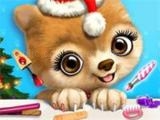 Play Christmas animal makeover salon - cute pets