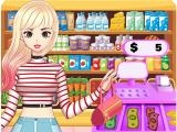 Play Supermarket store girl