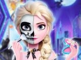 Play Elsa halloween party tattoo now
