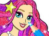 Play Princess mermaid coloring game now