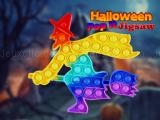 Play Halloween pop it jigsaw now