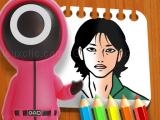 Play Squid game coloring book now