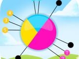 Play Color pin circle - addictive pin shooter game now