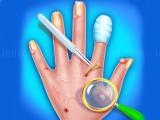 Play Hand skin doctor - hospital game now