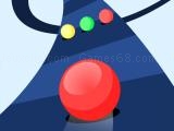 Play Color road ball now