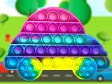 Play Pop it vehicles jigsaw