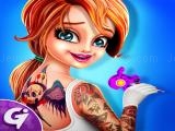 Play Tattoo dash : artistic designs shop simulator game