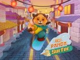 Play Red panda surfer