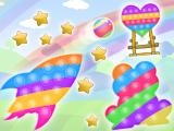 Play Cannon ball + pop it fidget