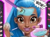 Play Super water girl bath time