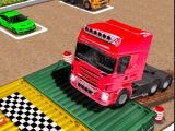 Play Truck parking car games 3d
