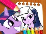 Play Equestria girls coloring book