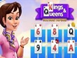 Play Tripeaks solitaire: kings and queens