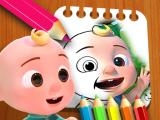Play Cocomelon coloring book