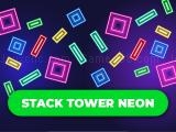 Play Stack tower neon: keep blocks balance