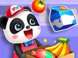 Play Cute panda supermarket now