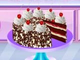 Play Real black forest cake cooking now
