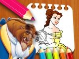 Play Beauty & the beast coloring book now