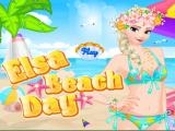 Play Elsa beach day now