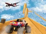 Play Impossible monster truck 3d stunt now